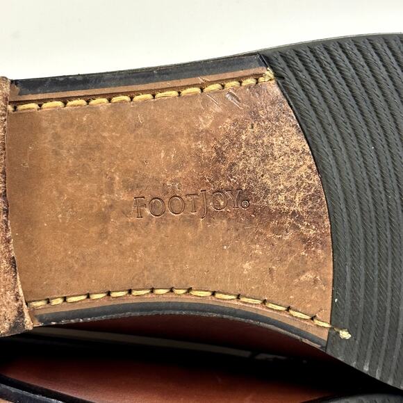 EXCELLENT Rancourt & Co. x FootJoy Tassel Loafer Made in Maine USA 10.5 E Wide main image 10